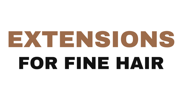 Extensions on fine hair weight limits at Mak Salon, Eastchester NY.