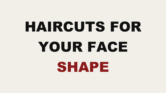 Blog header image reading Haircuts for Your Face Shape by MAK Salon in Eastchester, NY