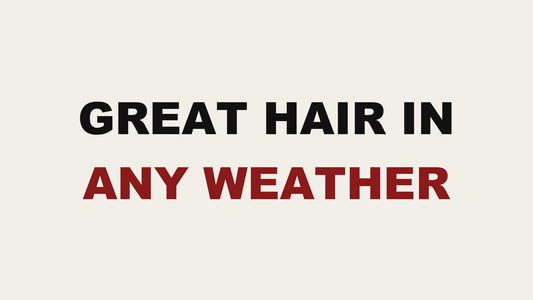 Blog header image reading Great Hair in Any Weather by MAK Salon in Eastchester, NY