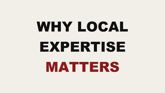 Blog header image reading Why Local Expertise Matters by MAK Salon in Eastchester, NY