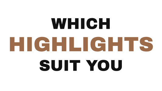 Highlight types guide at Mak Salon, Eastchester NY.