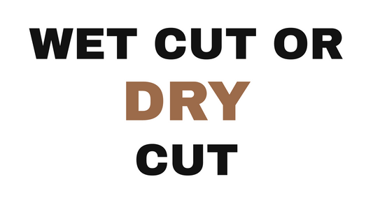 Wet cut vs dry cut hair techniques at Mak Salon, Eastchester NY.