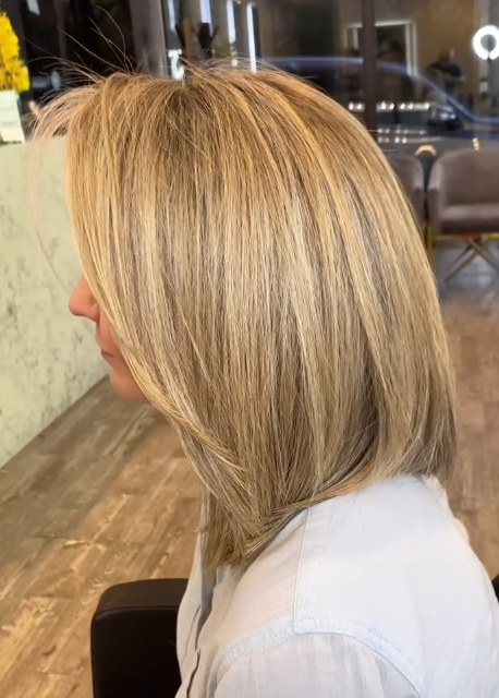 Precision haircut at MAK Salon Eastchester NY