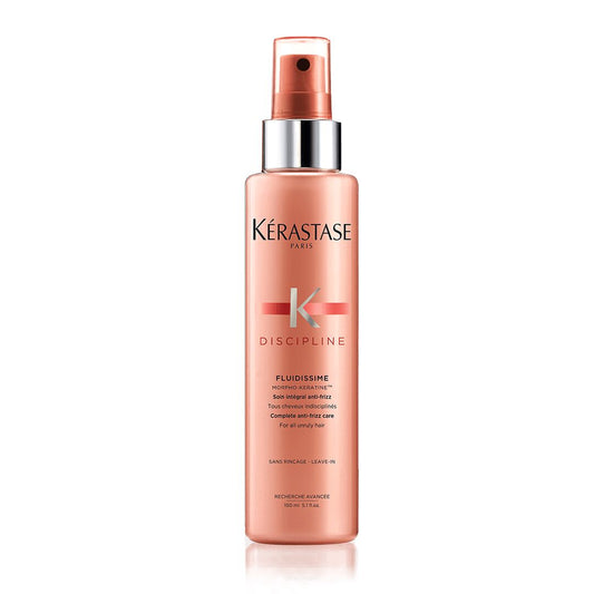 Kerastase Discipline Fluidissime Thermique Heat Protecting Spray 5oz for salon-quality hair care