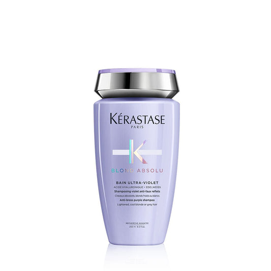 Kerastase Blond Absolu Bain Ultra-Violet Purple Shampoo 8.5 oz for salon-quality hair care