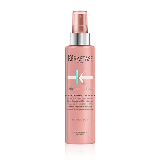 Kerastase Chroma Absolu Chroma Thermique Heat Protecting Serum 5oz for salon-quality hair care