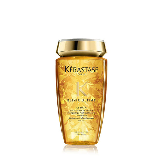 Kerastase Elixir Ultime Le Bain Shampoo 8.5 oz for salon-quality hair care