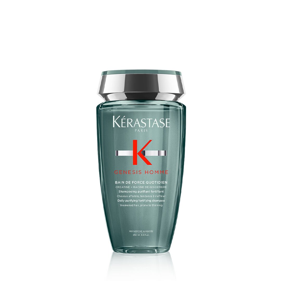 Kerastase Genesis Homme Bain De Force Quotidien Shampoo 8.5oz for salon-quality hair care