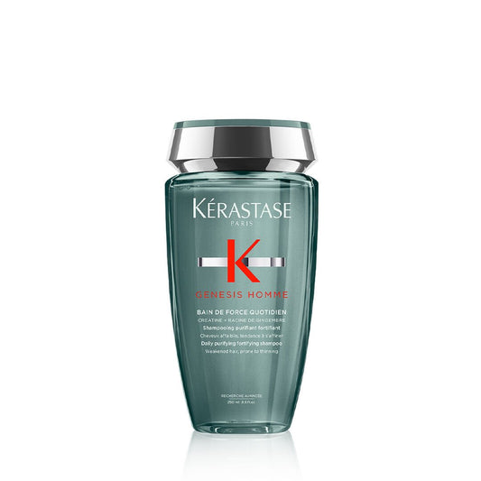 Kerastase Genesis Homme Bain De Force Quotidien Shampoo 8.5oz for salon-quality hair care