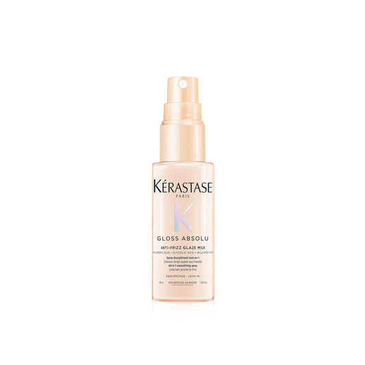 Kerastase Gloss Absolu Glaze Milk Anti-Frizz Heat Protecting Spray for salon-quality hair care
