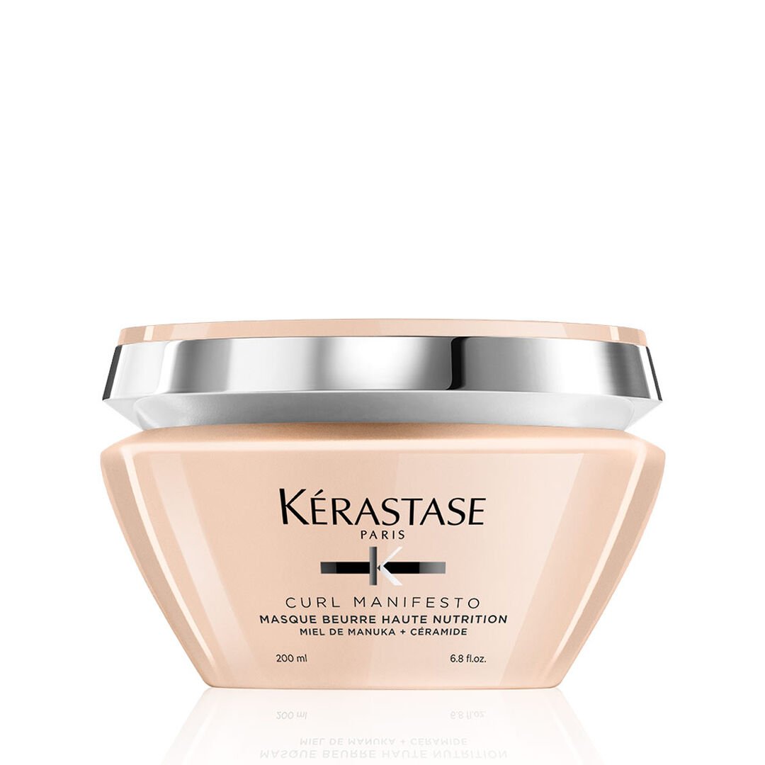 Kerastase Curl Manifesto Masque Beurre Haute Nutrition Hair Mask 6.7oz for salon-quality hair care