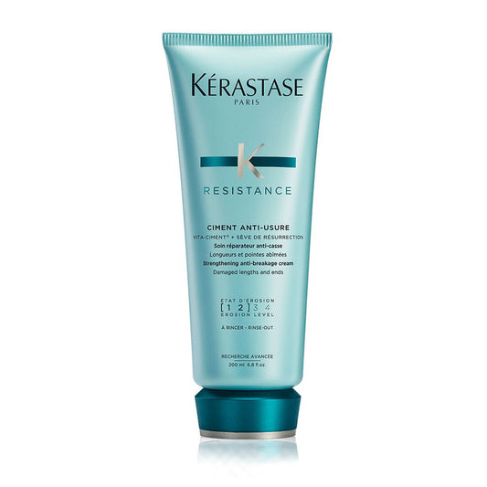 Kerastase Résistance Ciment Anti-Usure Conditioner 6.7oz for salon-quality hair care