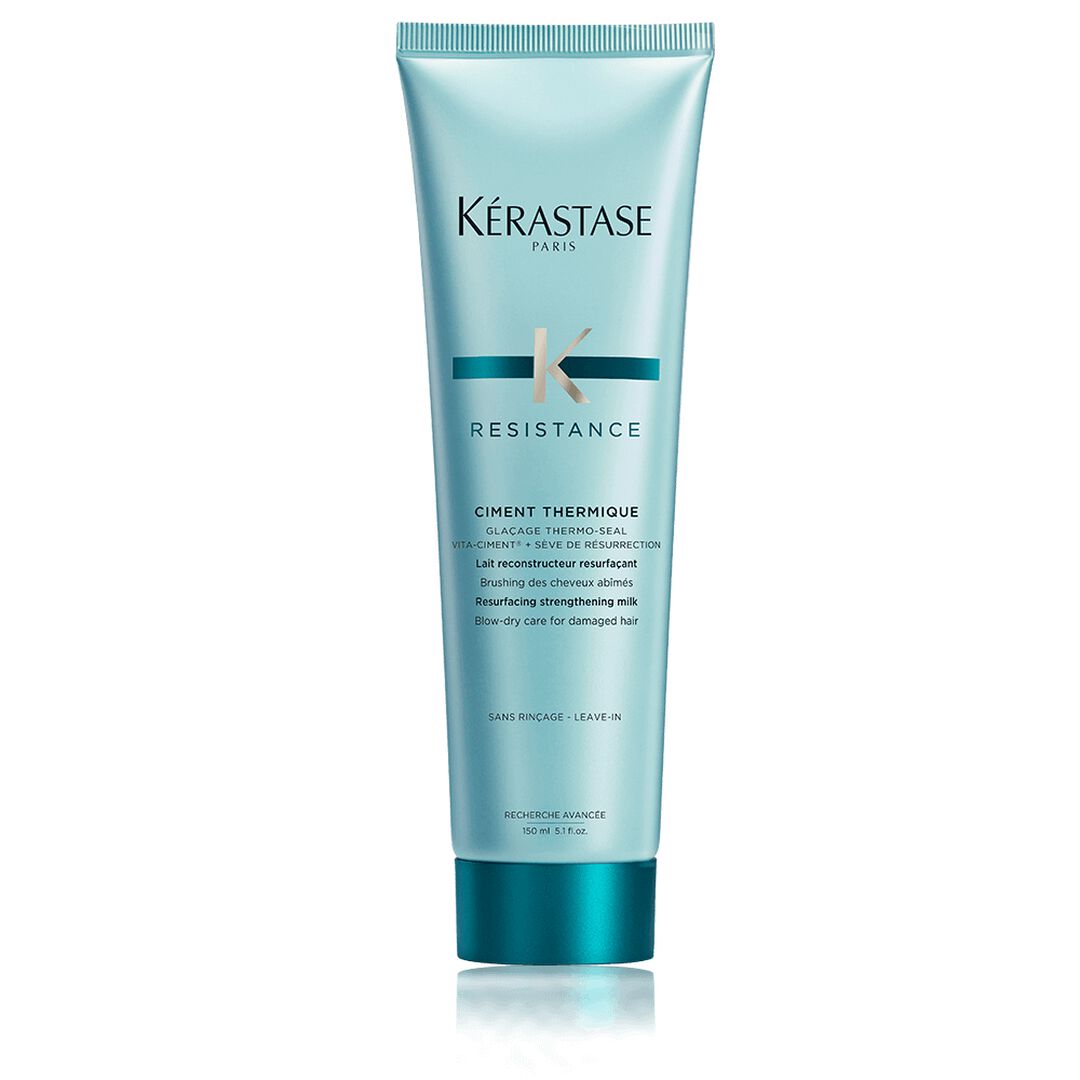 Kerastase Résistance Ciment Thermique Heat Protecting Cream 5oz for salon-quality hair care